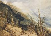 Joseph Mallord William Truner Montanvert,Valley of Chamouni (mk47) oil painting picture wholesale
